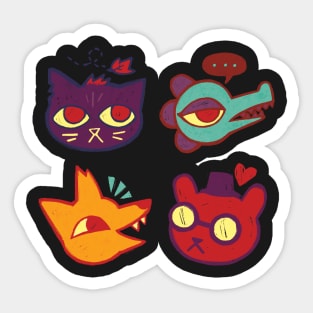 Trash Animals Sticker